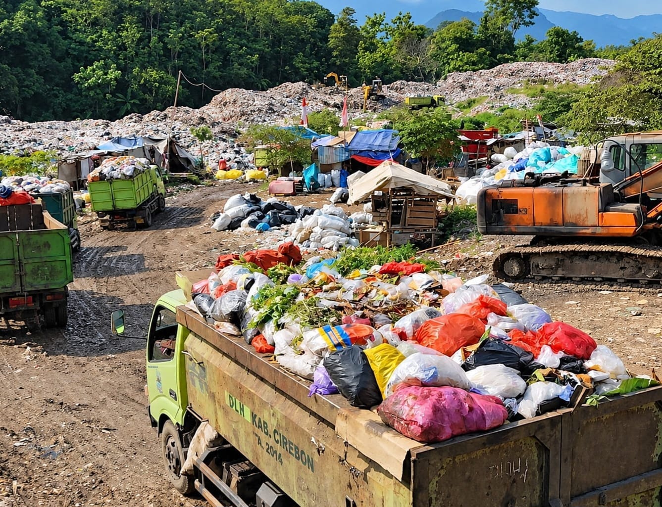Gunung Santri Overload, Kubangdeleg Hanya Tampung 100 Ton Sampah per Hari