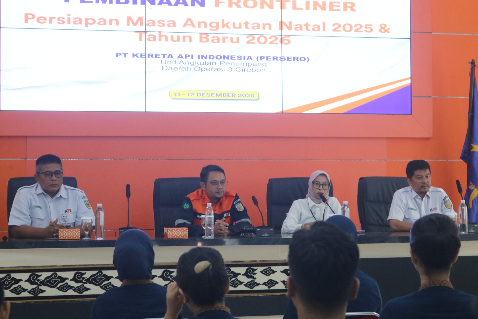 Sambut Nataru 2025-2026, Daop 3 Cirebon Gelar Pembinaan Frontliner