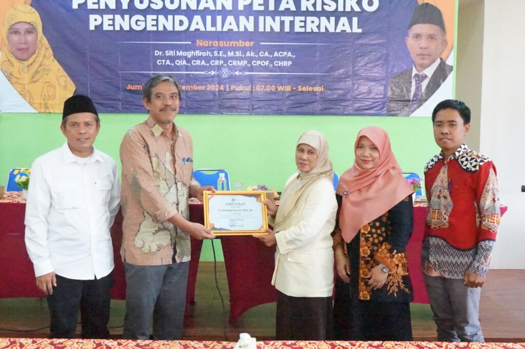 Hari Kedua Workshop Manajemen Risiko UIN Siber Kaji Implementasi Penyusunan Peta Risiko Pengendalian Internal