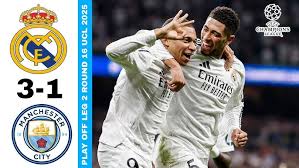 Hasil UCL: Real Madrid vs Man City Valverde Hattrick 3-0