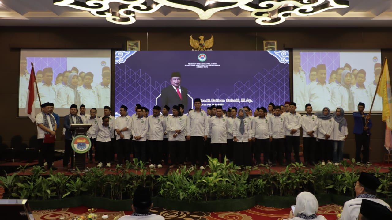 IKA PMII Cirebon Raya Dilantik, Wadahi Potensi Alumni untuk Ikut Membangun Daerah