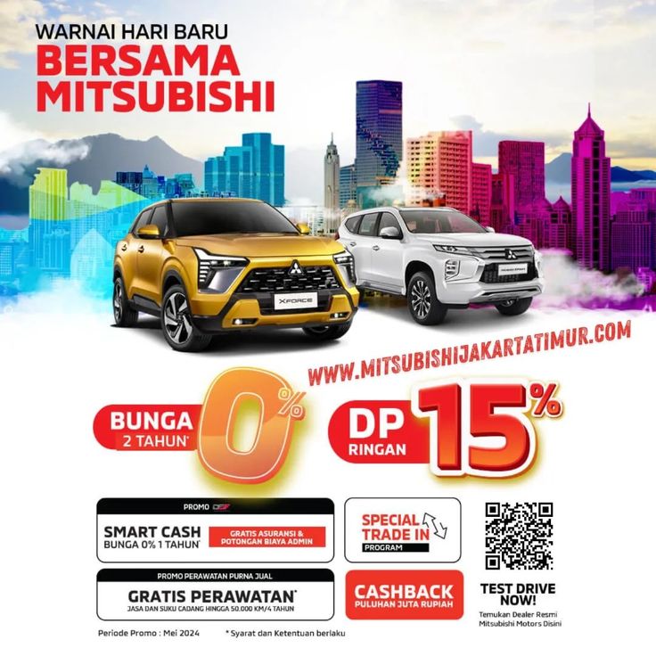 Promo Mitsubishi Januari 2026: Cicilan Ringan Mulai Rp3 Jutaan dan Bunga 0%