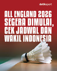 Jadwal All England 2026, Indonesia Siap Tempur di Birmingham 