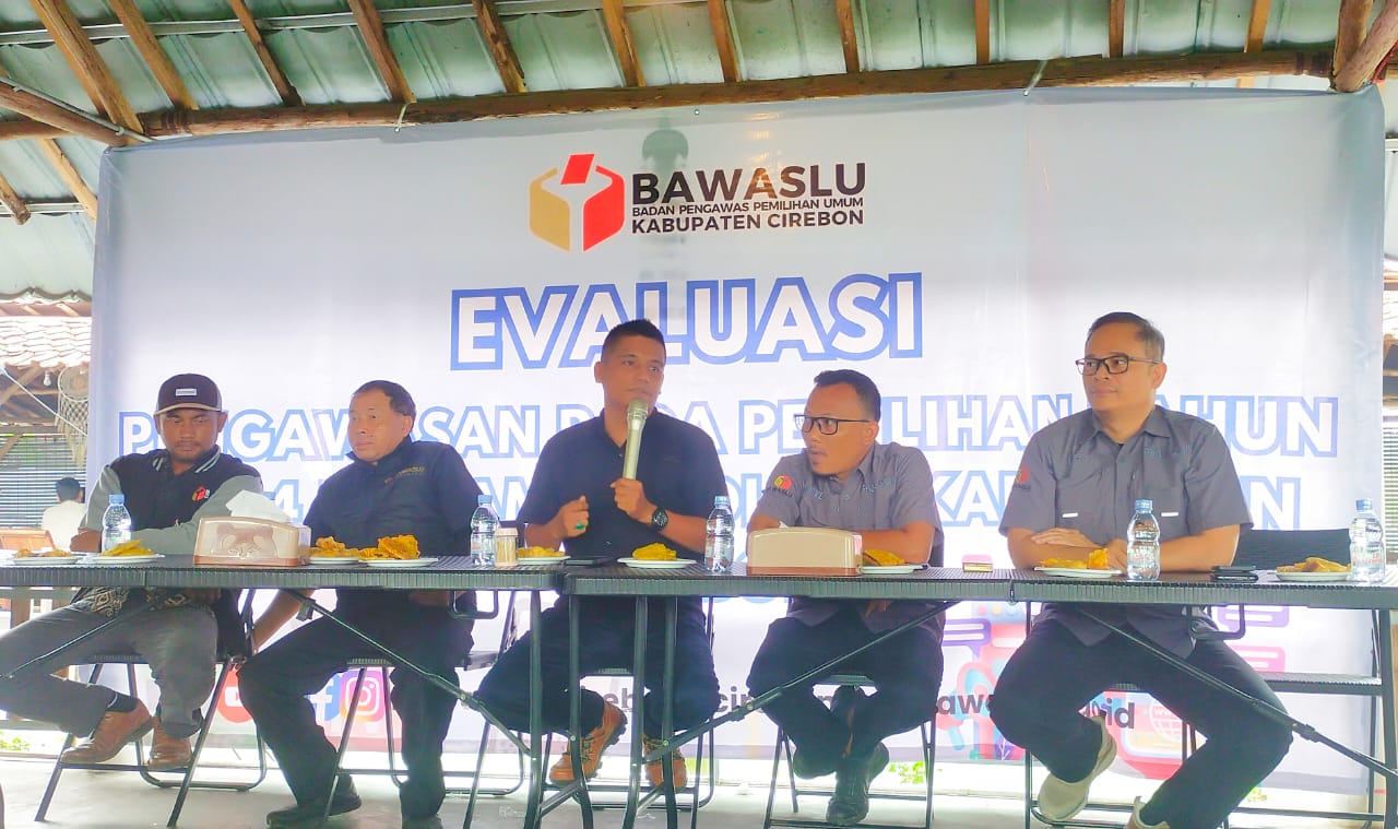 Bawaslu Kabupaten Cirebon Gandeng Media Evaluasi Pemilu 2024