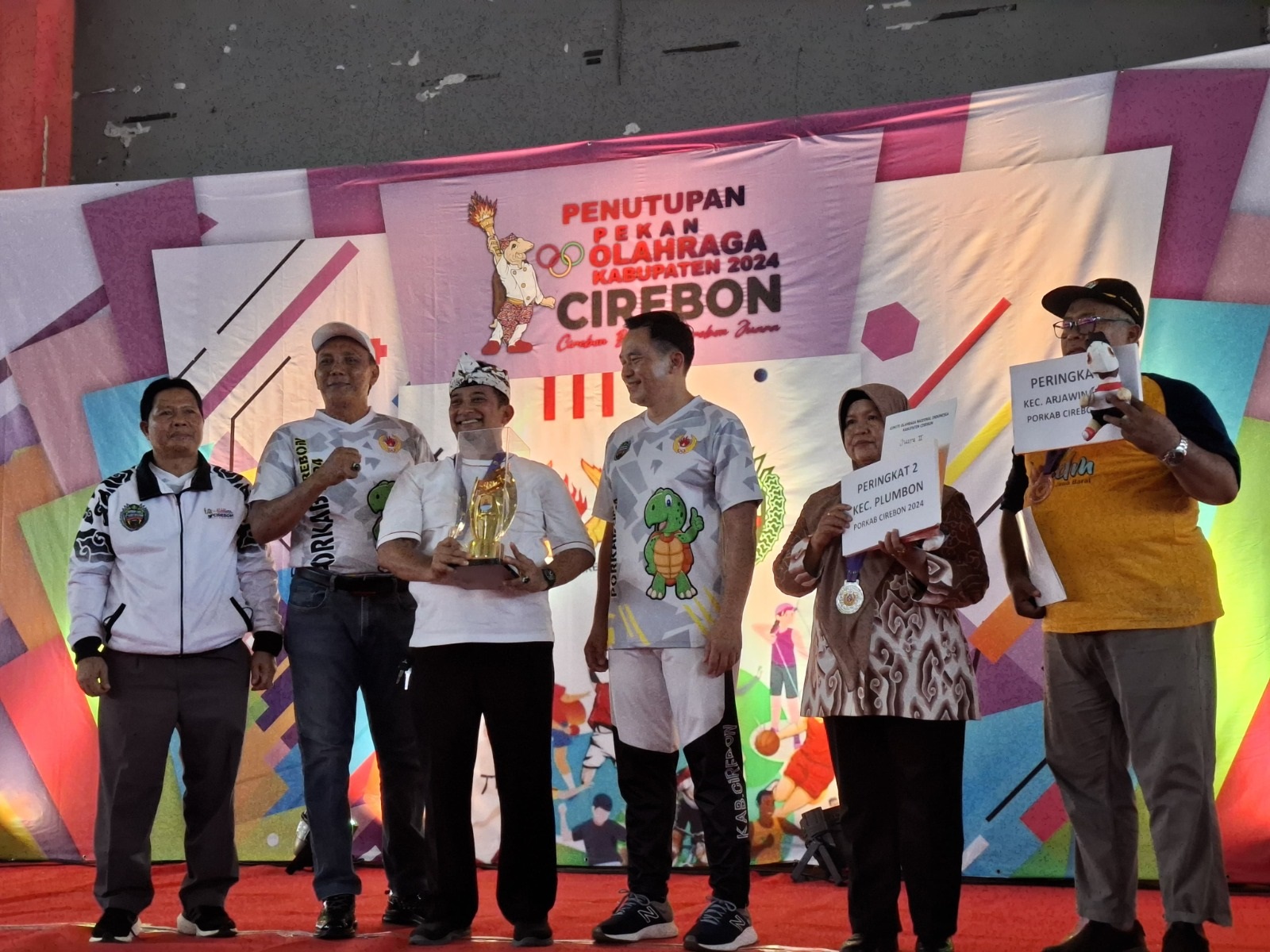 Kecamatan Sumber Juara Umum Porkab Cirebon 2024 usai 12 Tahun Vakum