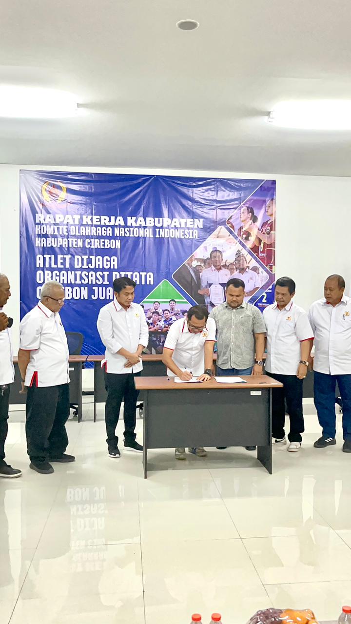 KONI Kabupaten Cirebon Perkuat Transformasi dan Sinergi Lewat Rakerkab 2025