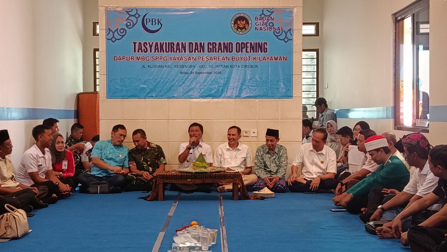 Dapur MBG Terus Bertambah, SPPG Pertama di Kejaksan Mulai Beroperasi