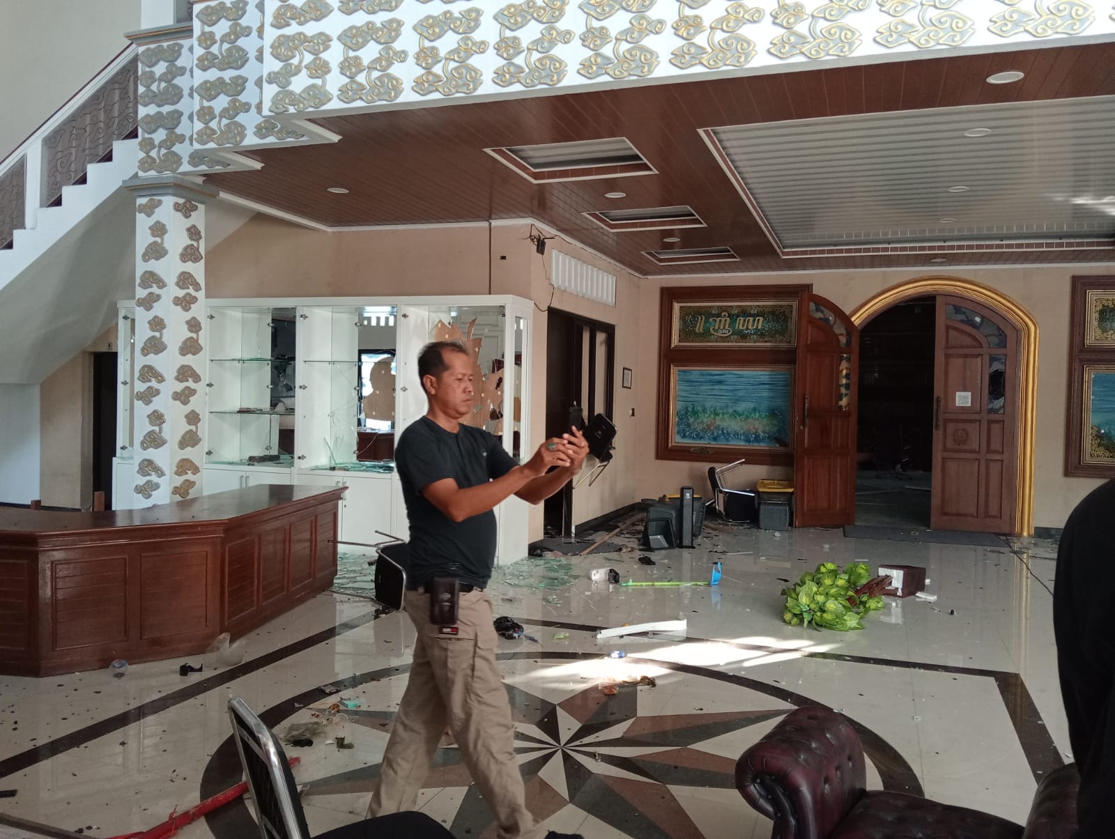 Sekretariat DPRD Inventarisir Kerusakan, Aktifitas Dewan Tinggu Arahan Pimpinan