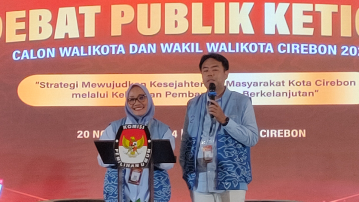 H Suhendrik Bicara Ekonomi Hijau dan Biru Saat Debat Pilwalkot Cirebon yang Terakhir