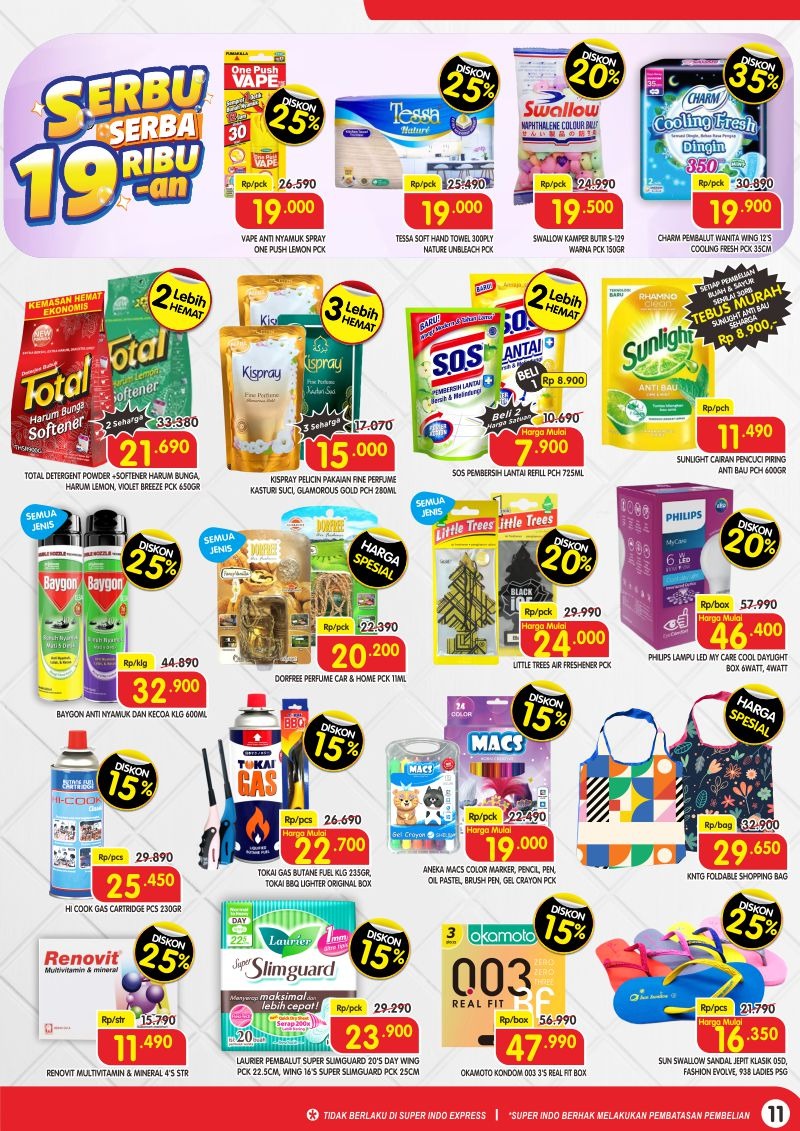 Katalog Promo Superindo Ramadan Minggu Ini: Deterjen dan Sabun Mandi Diskon hingga 35%