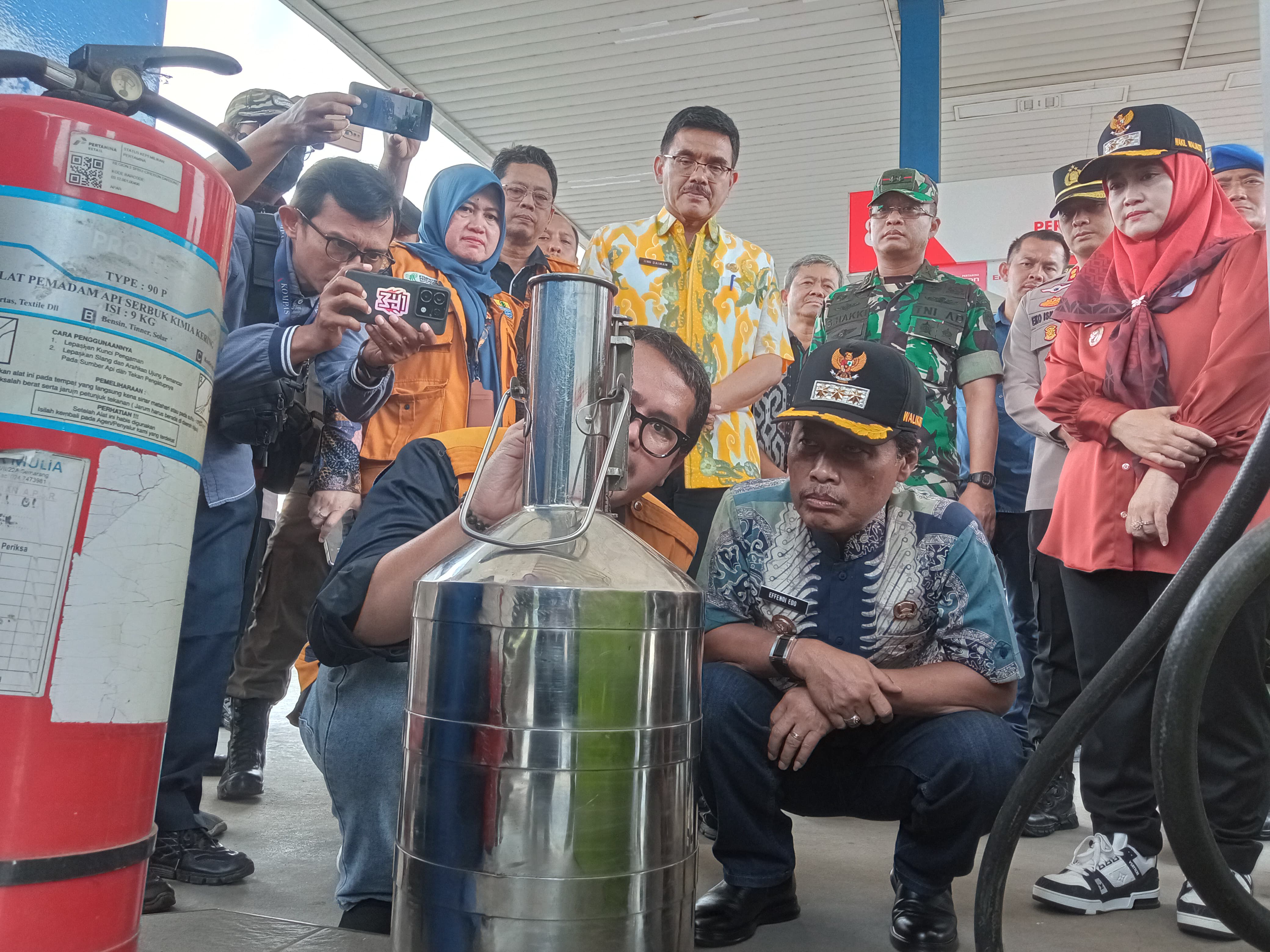 Walikota Cirebon Pastikan Stok BBM pada SPBU di Wilayah Jalur Pantura Kota Cirebon Aman Jelang Arus Mudik