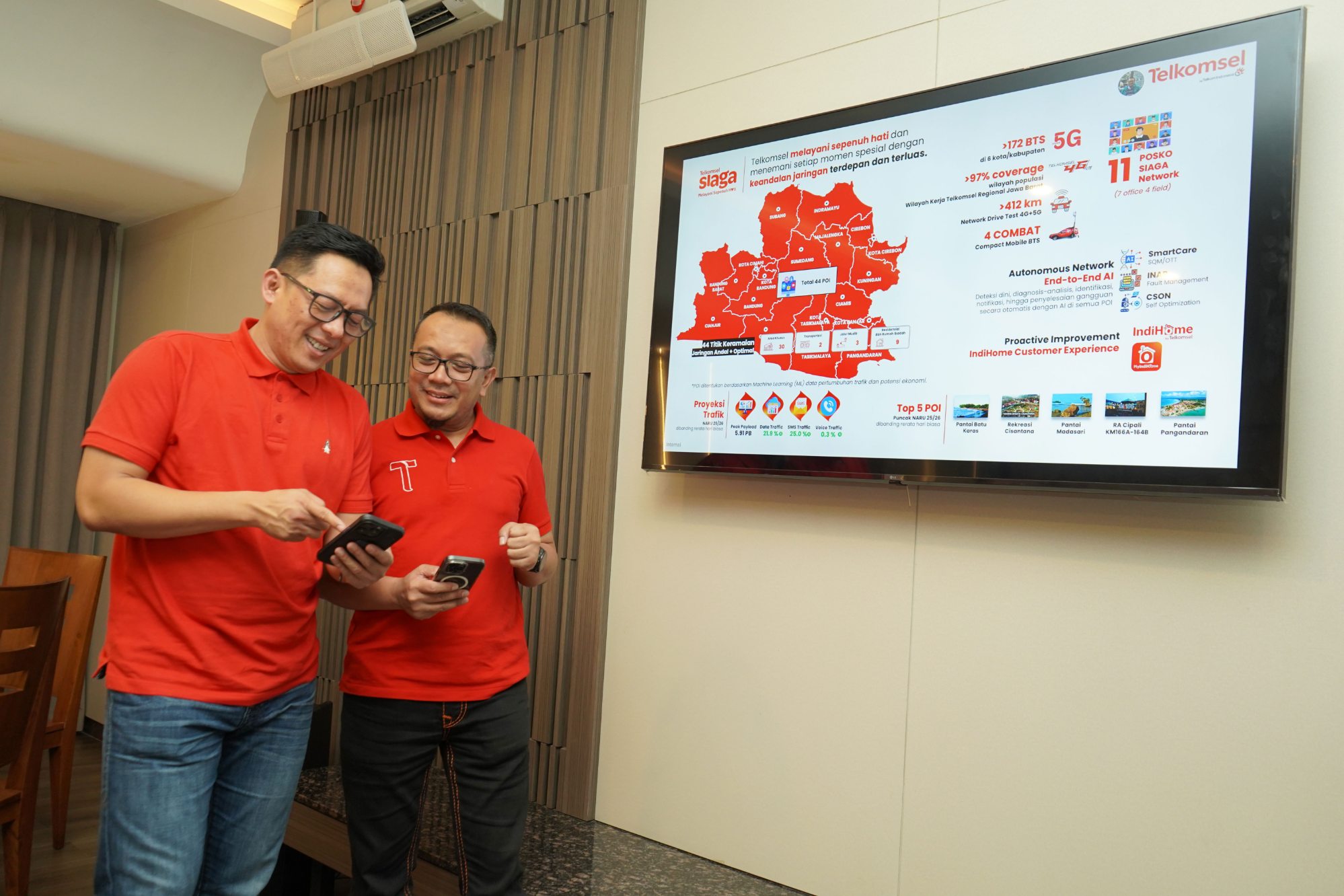 Telkomsel Regional Jawa Barat Siapkan Jaringan Andal di Momen NARU