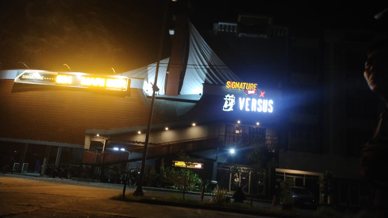 Versus Cafe and Resto Kebal Hukum? Tetap Gelar Pesta Malam
