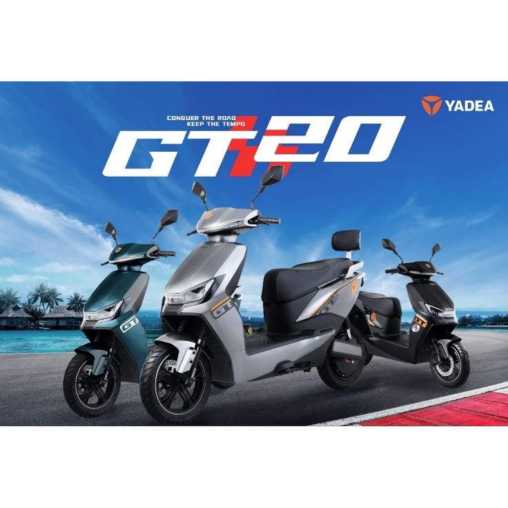 Yadea GT80: Motor Listrik Grand Touring Jarak Tempuh 190 Km