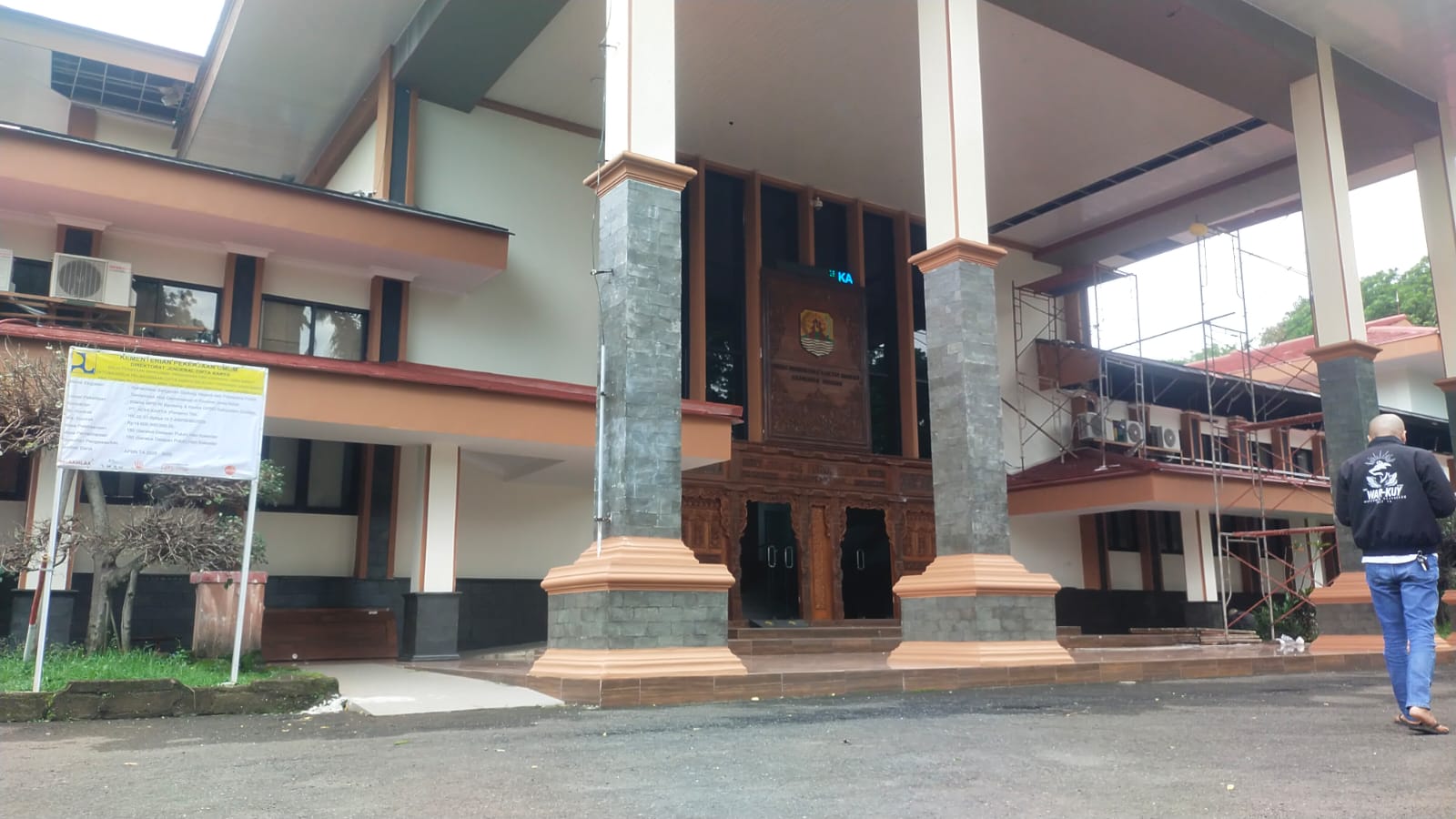 Renovasi Gedung DPRD Diangka 95 Persen