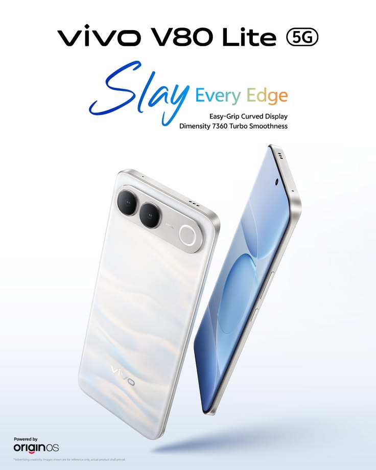 Vivo V80 Lite 5G: HP Baterai 10.000 mAh yang Tahan Berhari-hari!
