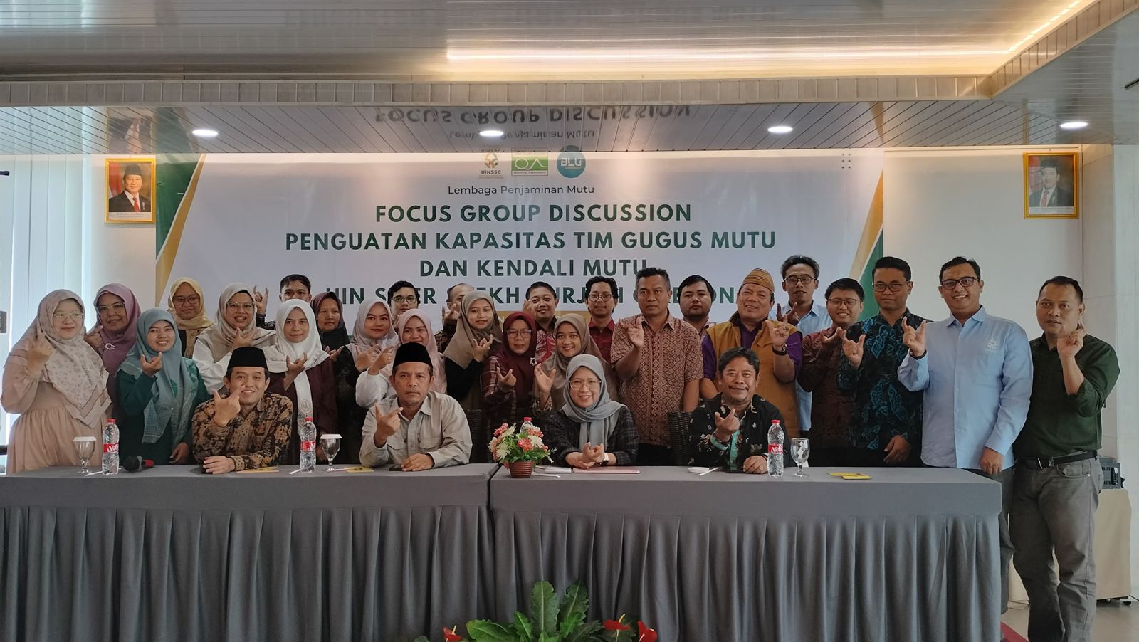LPM UIN Siber Syekh Nurjati Cirebon Gelar FGD Penguatan Kapasitas Gugus Mutu dan Kendali Mutu