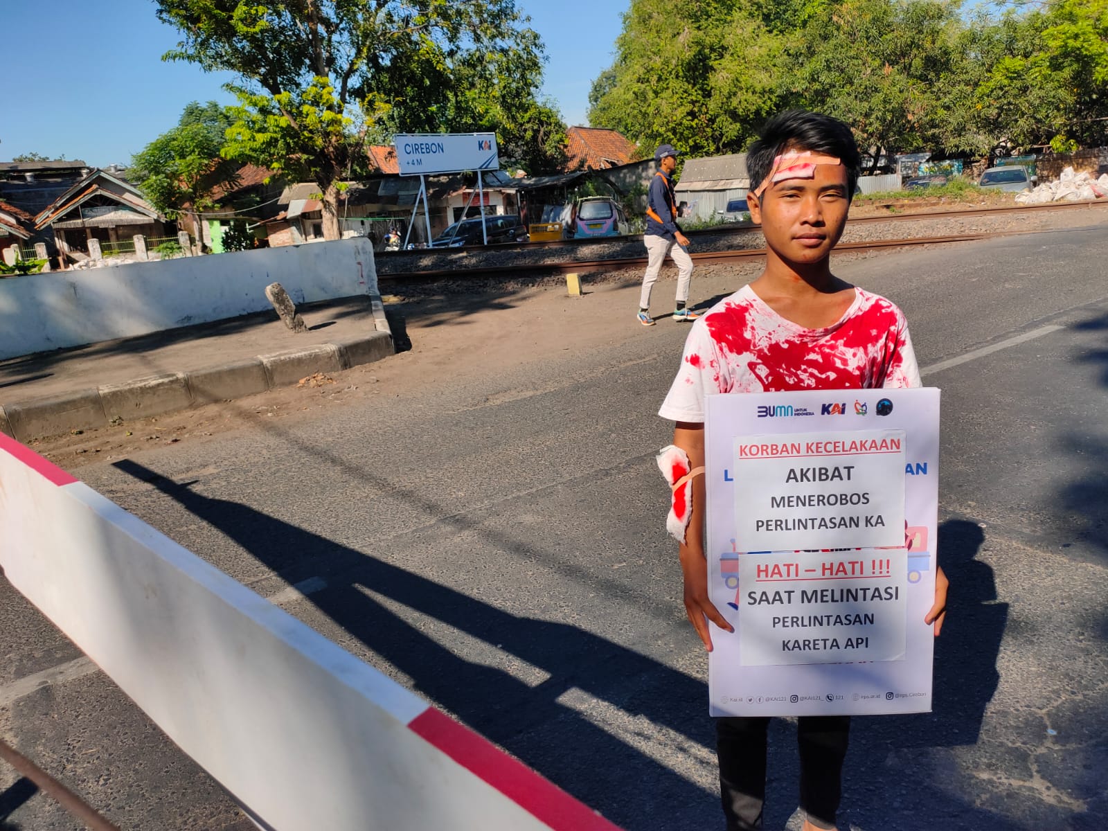 Daop 3 Cirebon Terus Ingatkan Jika Perlintasan Kereta Api Daerah Rawan, Sering Terjadi Kecelakaan