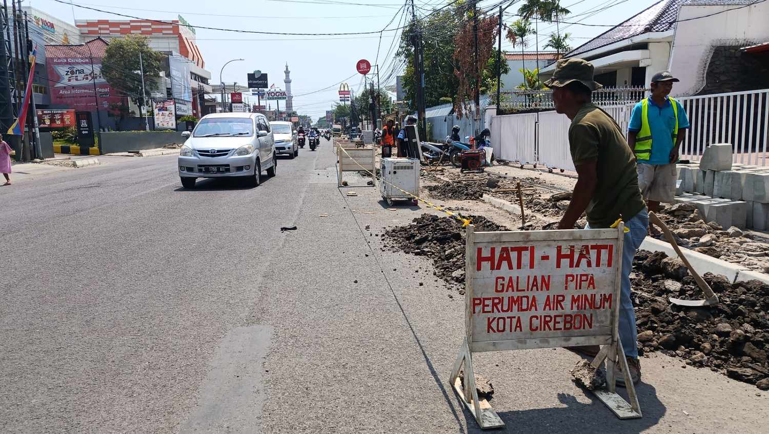 Ganti Pipa 2 Inch di Jalan Kartini, PDAM Pastikan Pelayanan Lebih Maksimal