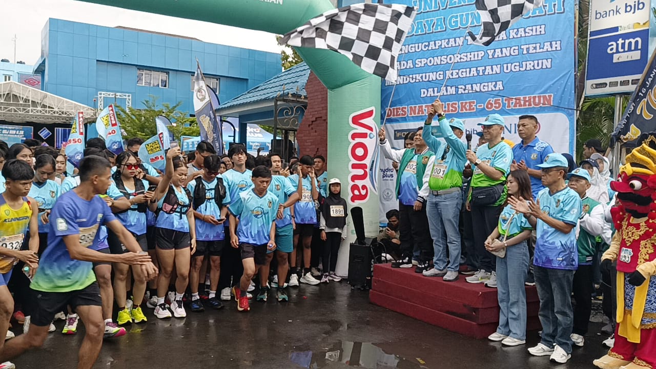2.500 Pelari Ikuti UGJ Run, Wujud Syukur Dies Natalis ke-65
