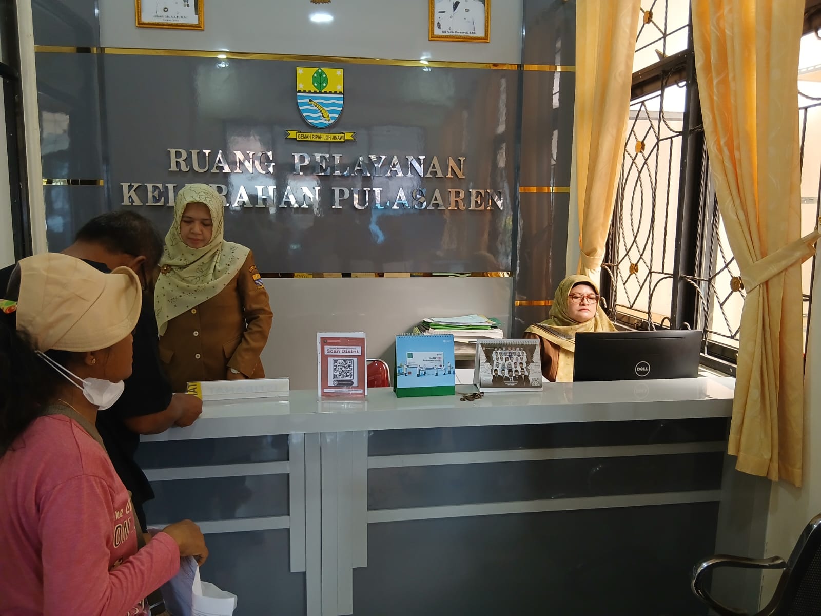 Pelayanan di Kelurahan Pulasaren Wajib Bawa Bukti Lunas PBB