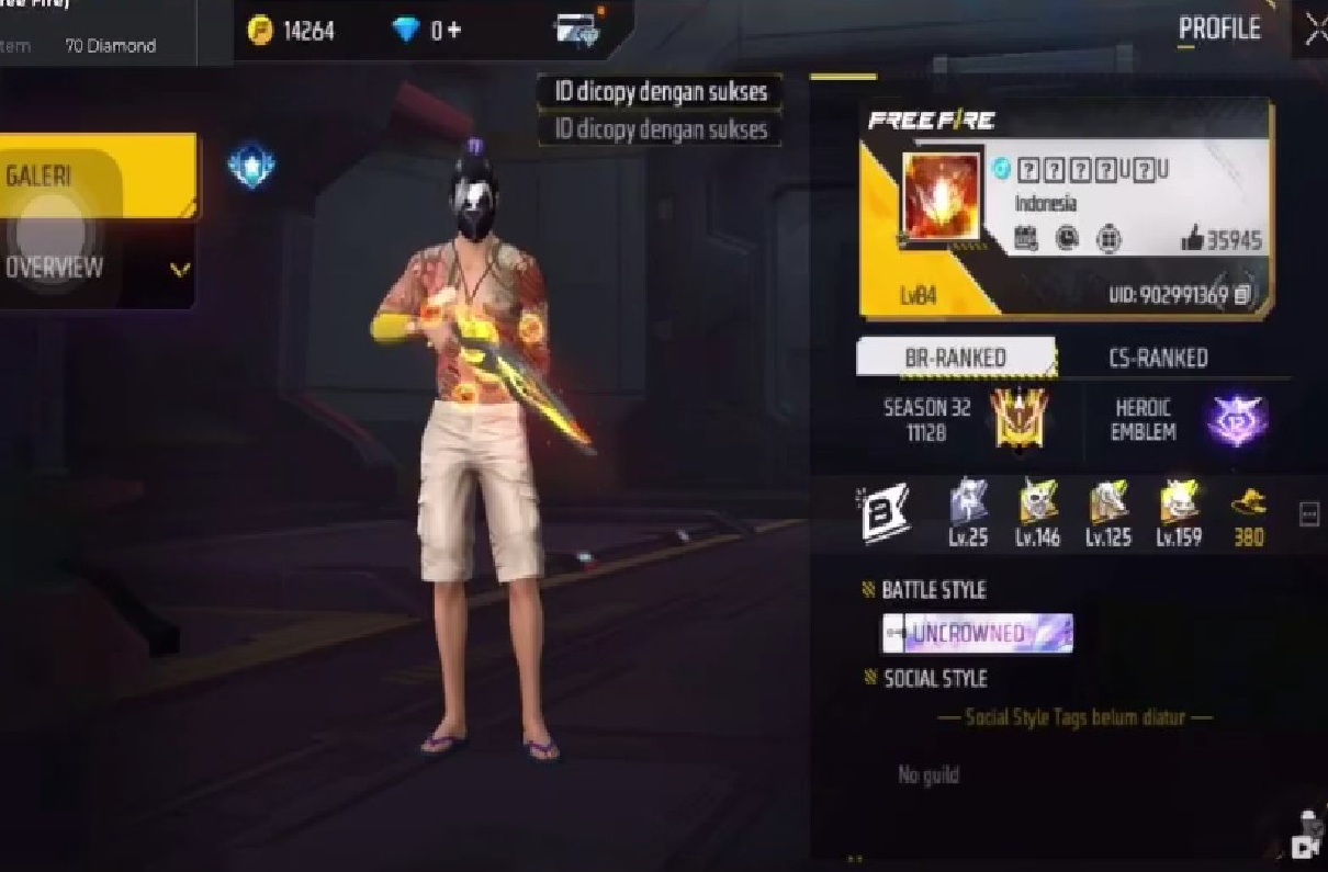 Klaim Kode Redeem Free Fire Hari Ini 19 Februari 2026: Dapatkan Fushiguro Bundle