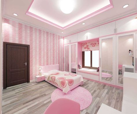 6 Ide Desain Interior dengan Menciptakan Kamar Tidur yang Manis dengan Nuansa Pink
