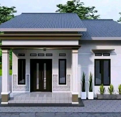 Ide Model Rumah Minimalis dengan Konsep Hitam Putih yang Elegan 