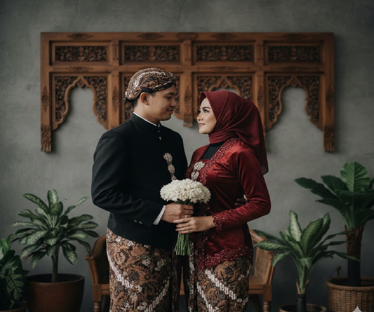 Prompt Gemini AI Pasangan Prewedding Adat Jawa: Hasil Aesthetic dan Sakral!