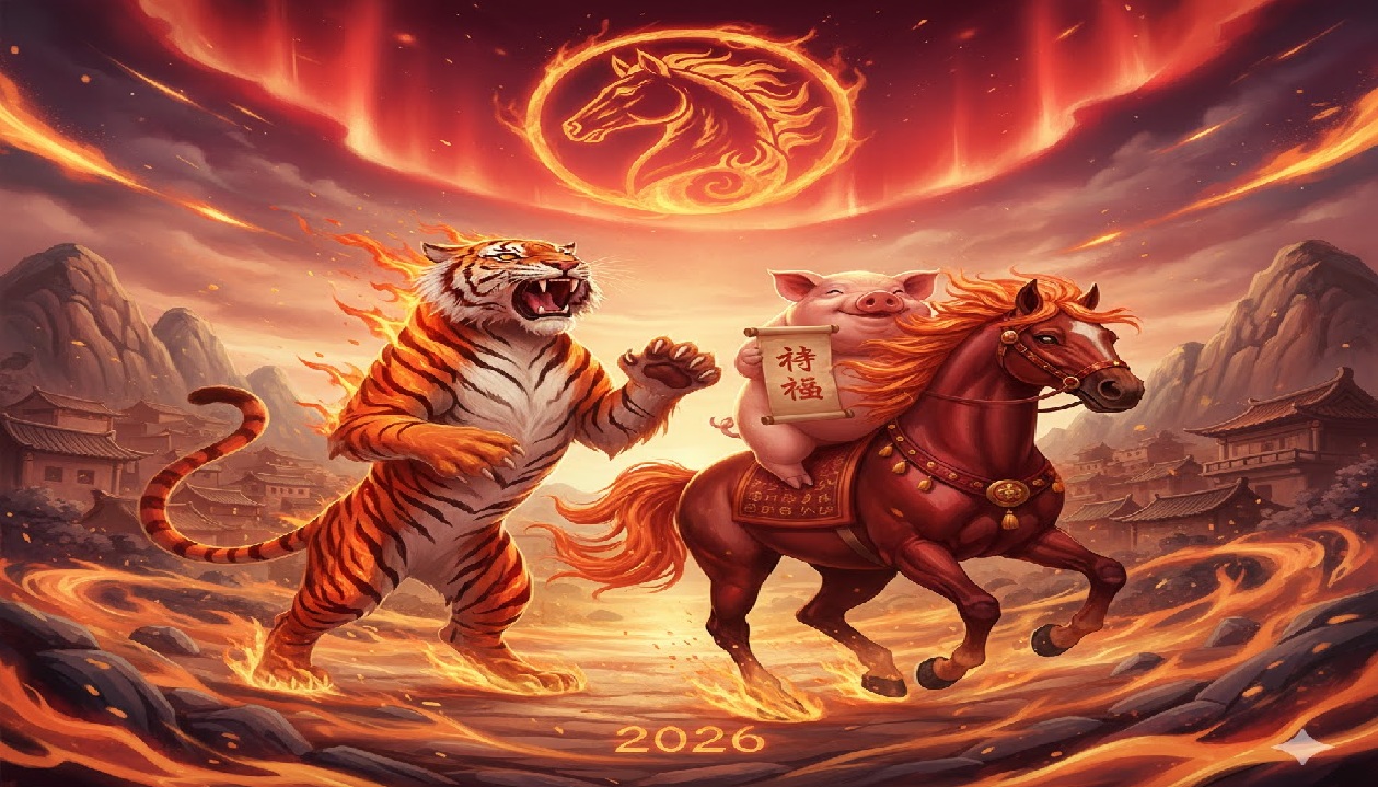 Ramalan Shio Besok Senin 16 Februari 2026: Shio Kuda, Shio Macan & Shio Babi