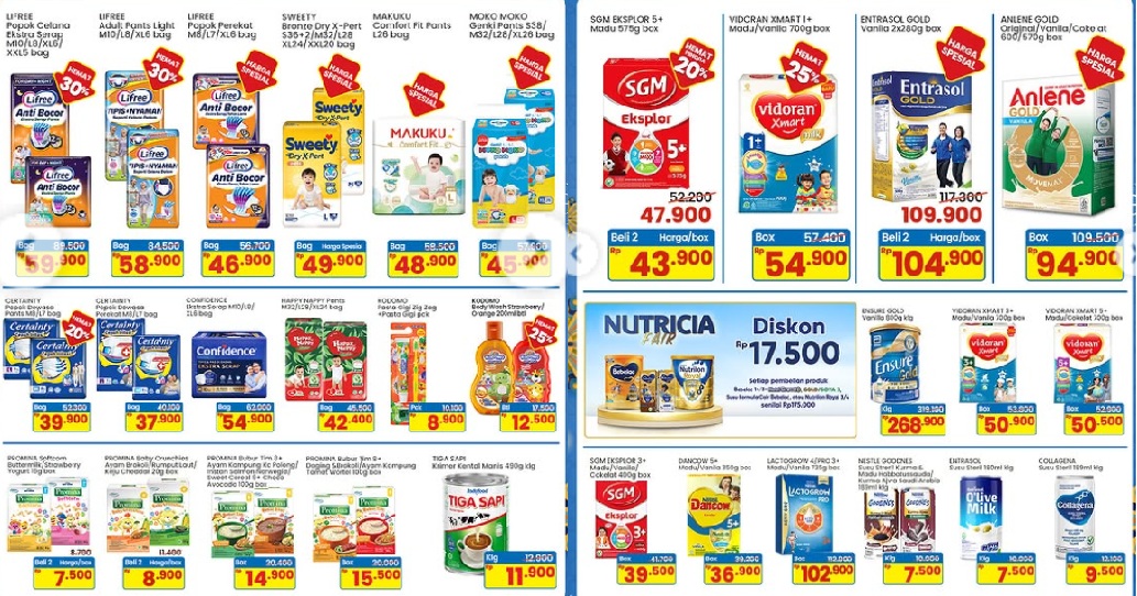 Katalog Kebutuhan Anak dan Ibu Diskon 30% Popok hingga Susu: Promo Indomaret Terbaru Sampai 4 Maret 2026