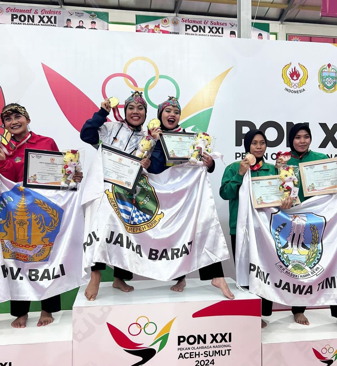 Jari Manis Terkena Sabetan Golok, Pesilat Majalengka Sumbang Emas untuk Jabar di PON Aceh-Sumut