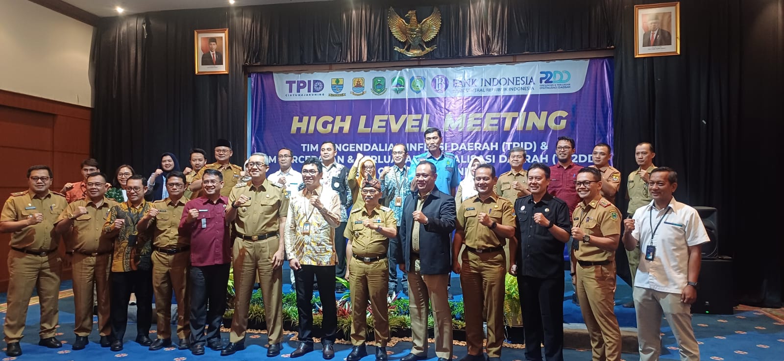 TPID dan TP2DD se-Ciayumajakuning Gelar High Level Meeting