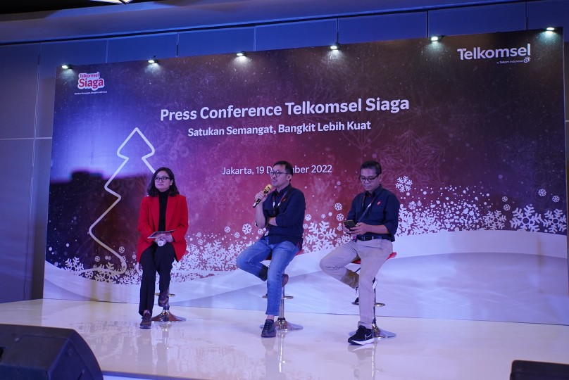 Telkomsel Siaga Berbagi Kasih Tanpa Batas di Momen Natal 2022