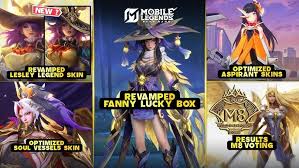 Cara Voting Skin M8 MLBB: Dukung Hero Favoritmu Menjadi Skin Eksklusif M-Series