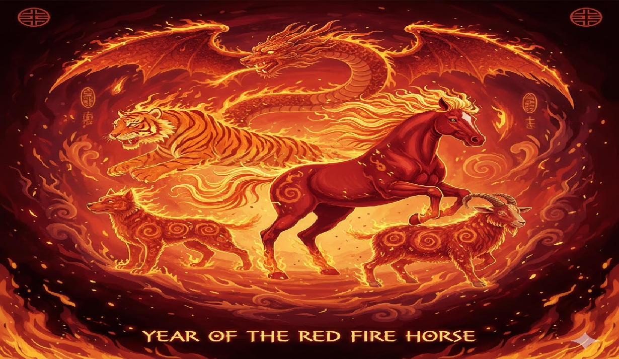 Deretan 4 Shio Paling Hoki di Tahun Kuda Api Merah 2026: Auto Banjir Rezeki 
