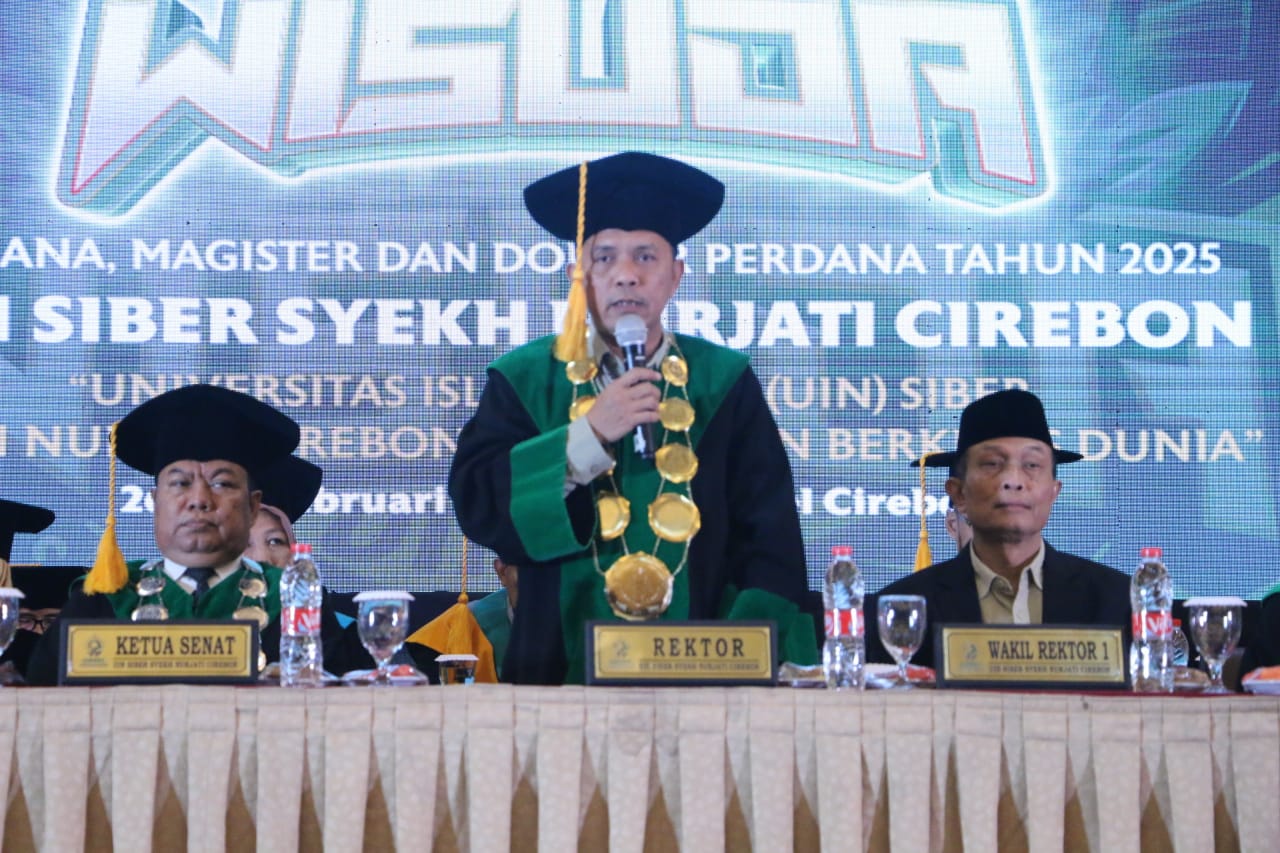 Direktur Diktis Kemenag Hadiri Wisuda Hari Kedua UIN Siber Cirebon