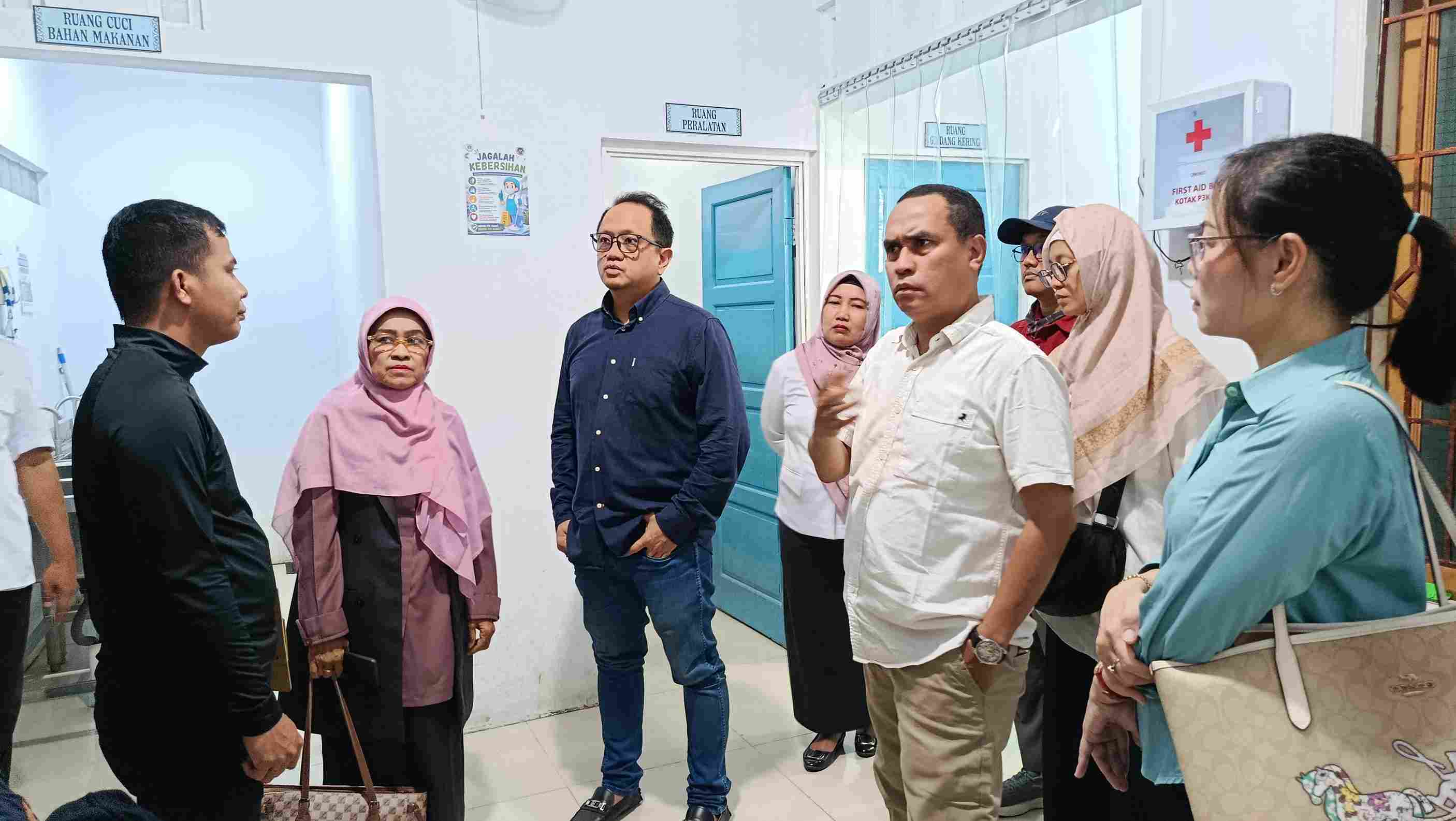 Komisi III Sidak Dapur SPPG, Duga Ada Masakan Setengah Matang Dari Luar