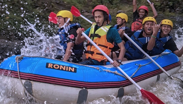 Gigili Rafting Tawarkan Wisata Memacu Adrenalin