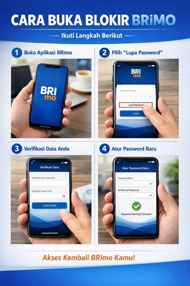 Panduan Lengkap Cara Buka Blokir BRImo Terbaru 2026