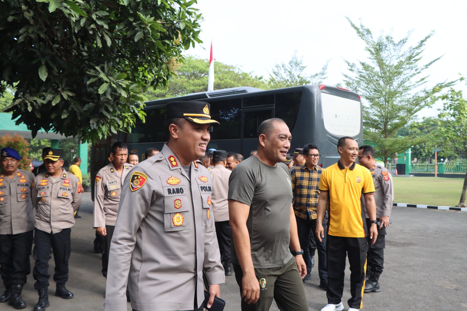 Sepekan Bertugas, Kapolres Ciko Kunjungi Makodim 0614/ Kota Cirebon