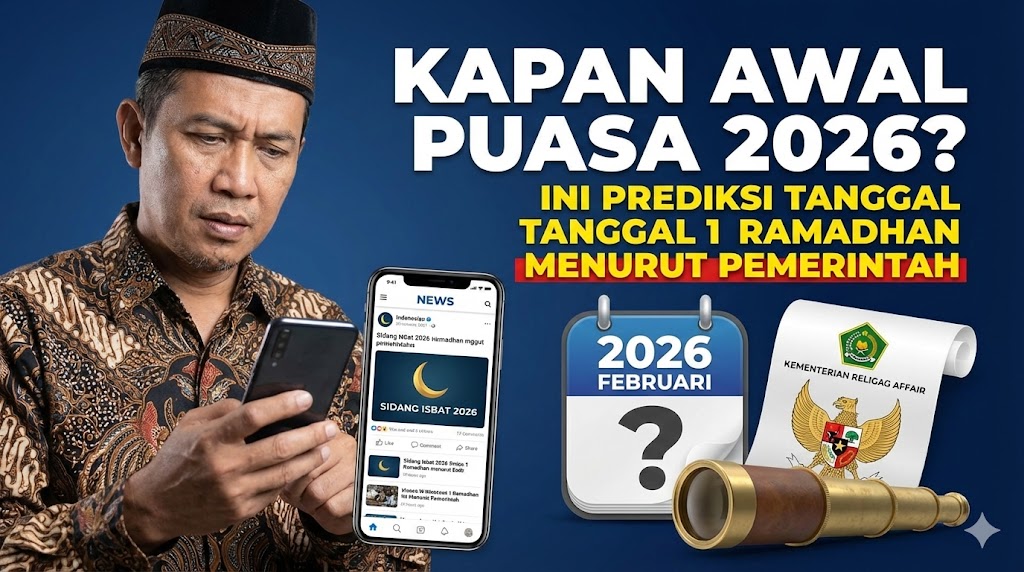 1 Ramadan Kapan Dimulai? Cek Tanggal Pasti Versi Kalender Hijriah 1447 H