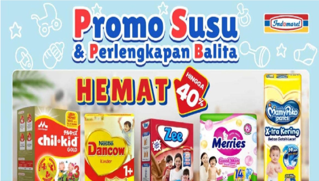 Promo Indomaret Terbaru Periode 9-15 April 2026: Diskon Susu & Perlengkapan Balita Hemat 40%