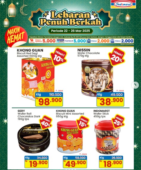 Persiapan Ramadhan! Cek Promo Indomaret Terbaru untuk Sirup, Biskuit, dan Paket Sembako