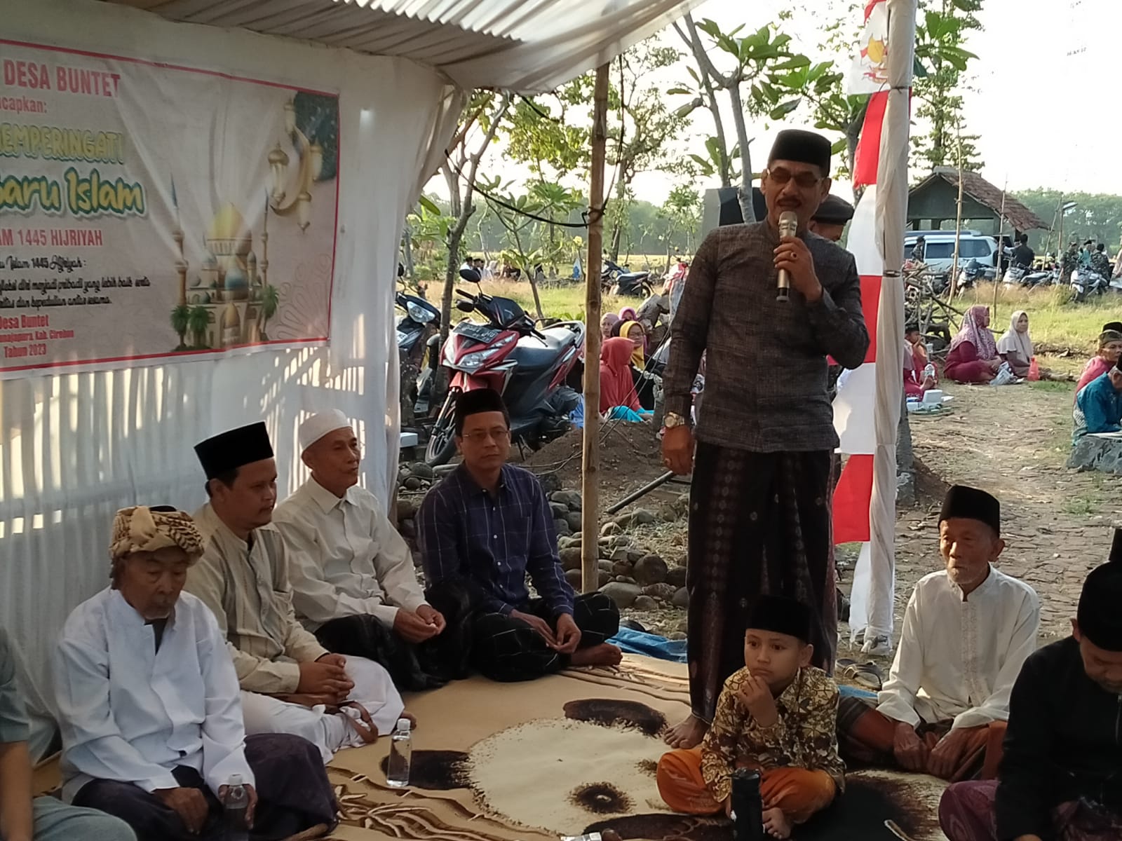 Tahun Baru Islam, Kuwu Buntet Ajak Warganya Saling Membantu