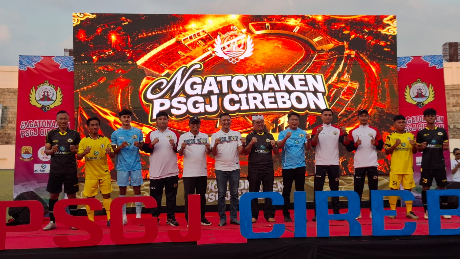 Resmi Perkenalkan Manajemen Baru, PSGJ Cirebon Bidik Liga 2