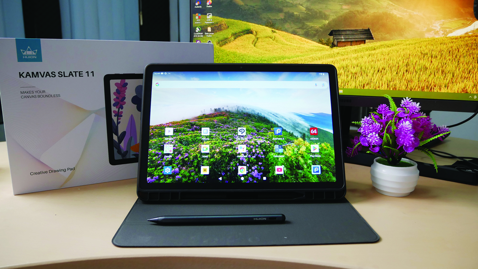 Review Huion Kamvas Slate 11, Tablet Android untuk Menggambar di Mana Saja