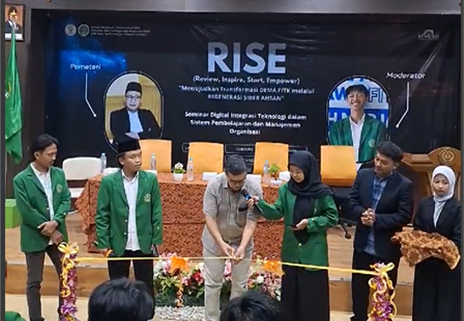 DEMA FITK UIN Siber Cirebon Sukses Gelar RISE