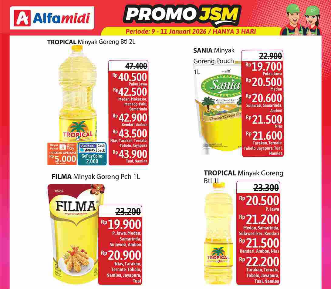 Promo JSM Alfamidi Periode 16 - 18 Januari 2026 Terbaru: Baru Rilis, Cek Katalognya di Sini!