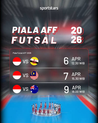 Piala AFF Futsal: Indonesia Bantai Brunei Darussalam 7-0